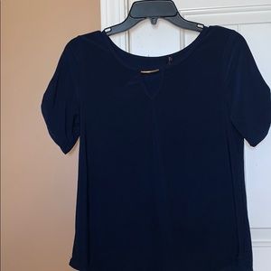 Dark blue shirt